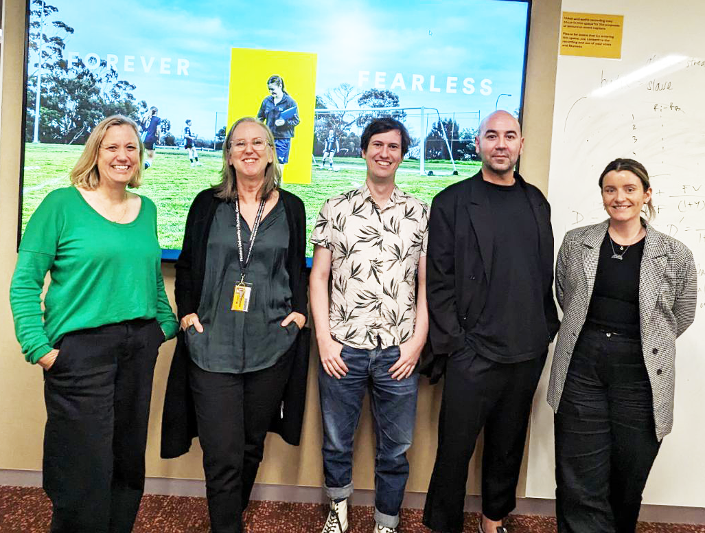 Students from CSI Flinders smiling on graduation day