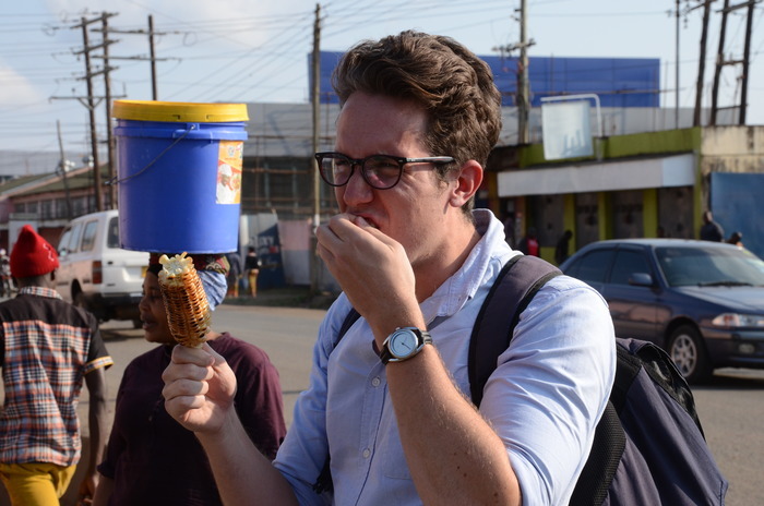 Aden while in Tanzania where he started a social entreprise.