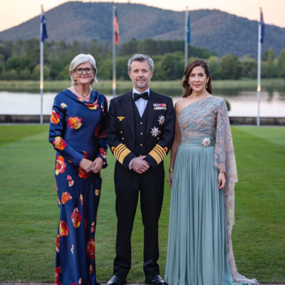 Governor General Sam Mostyn wearing The Social Oufit gown
