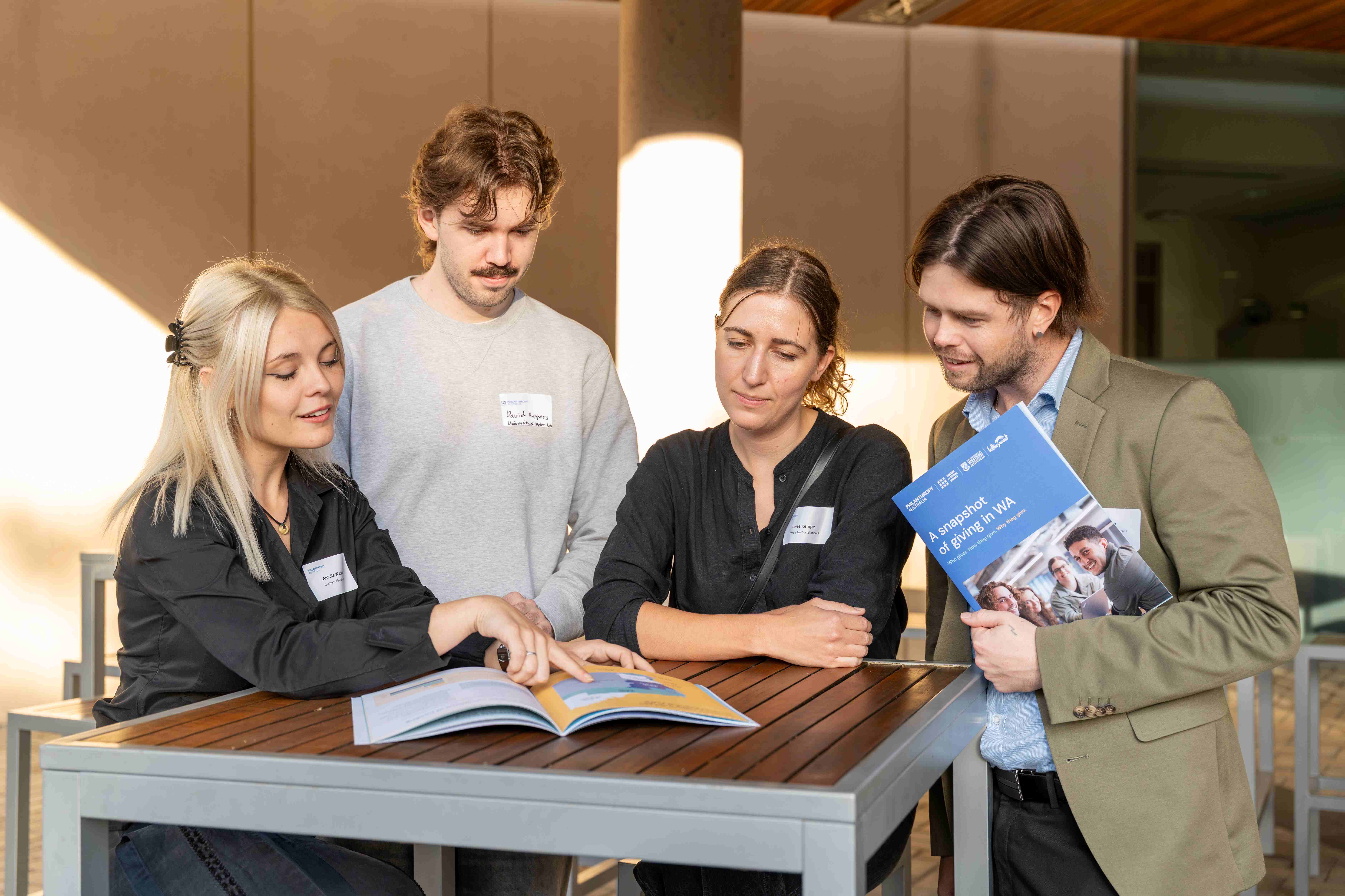 CSI UWA team reviewing the new report