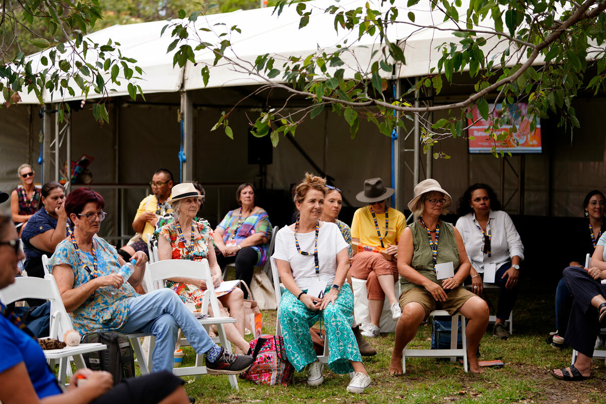 Attendees of the Bunuru Social Impact Festival