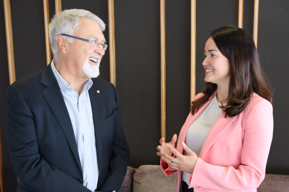 Peter Shergold and Armine Nalbandian