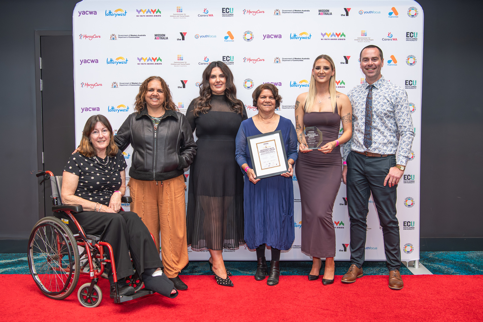 EYES team at WAYA for Collaboration award