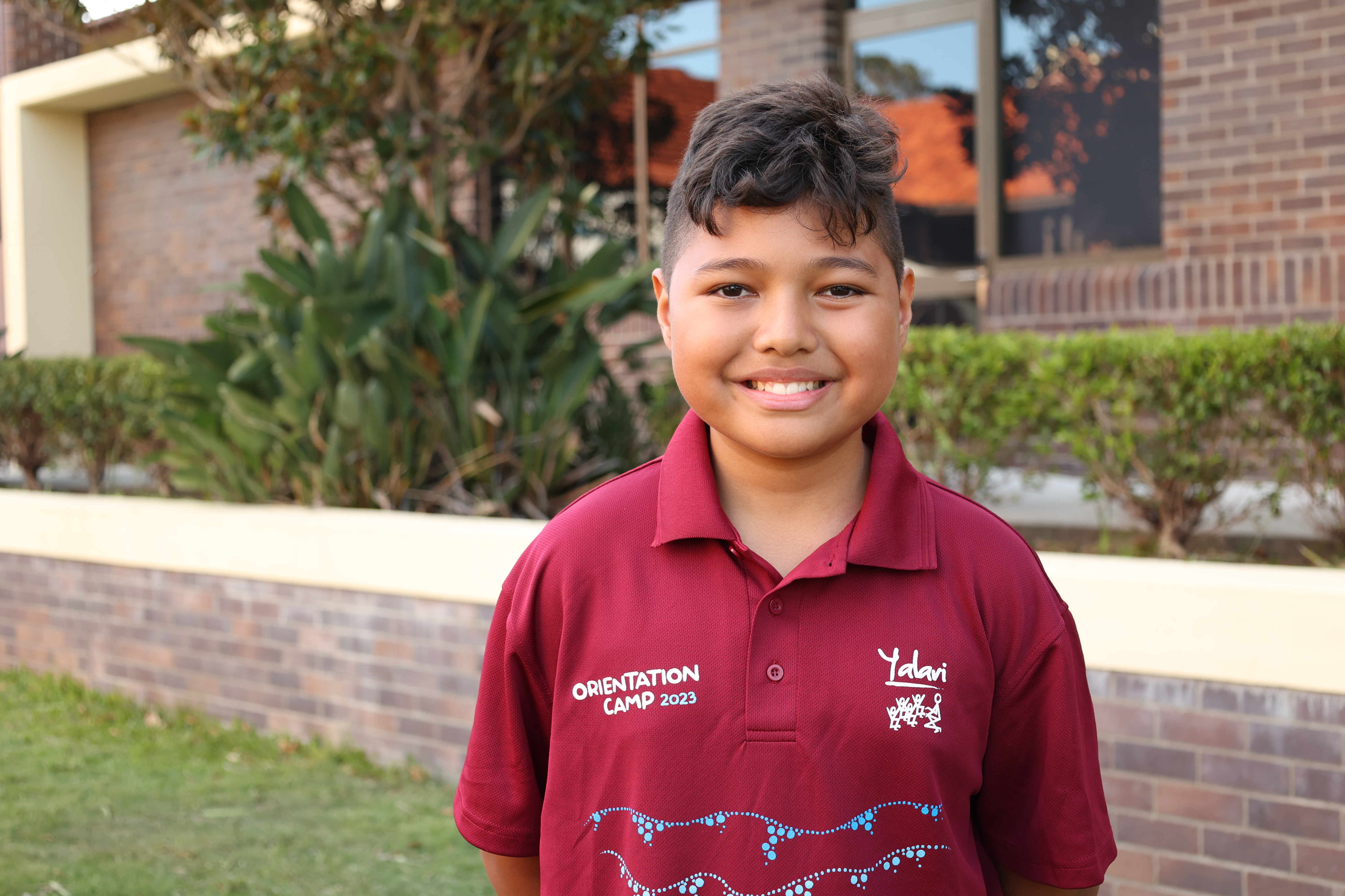 Young Yalari student male