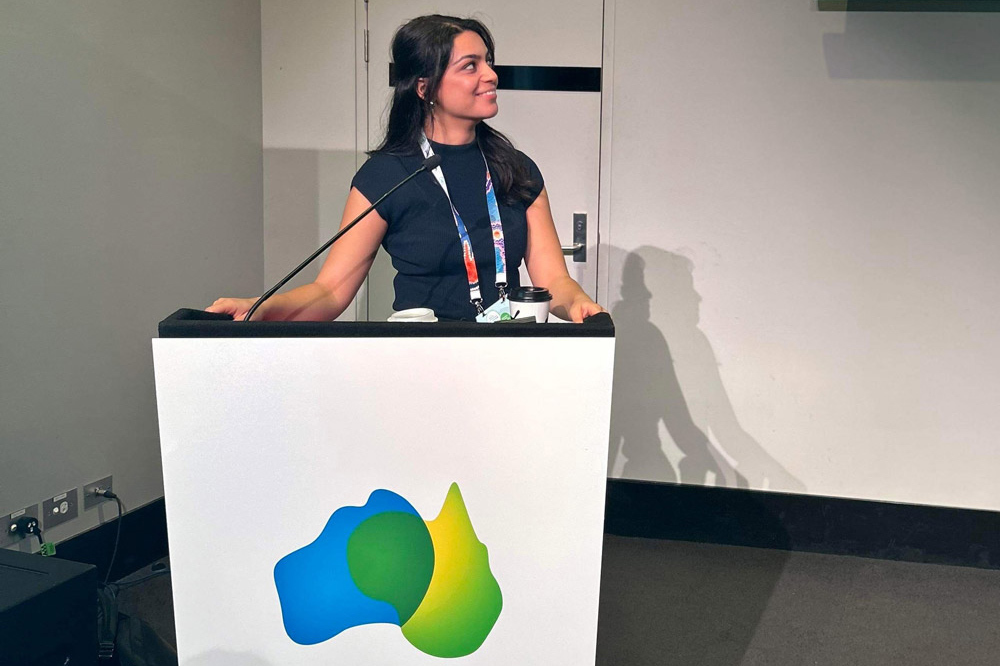 Neeka speaking at the National Suicide Prevention Australia Conference in Adelaide